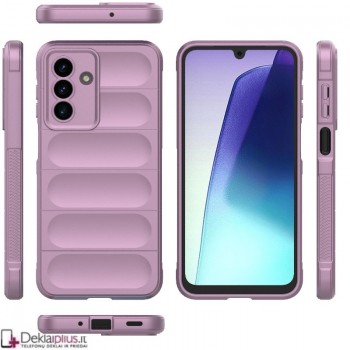 Magic Shield guminis dėklas - violetinis (Samsung Galaxy A17/A18)